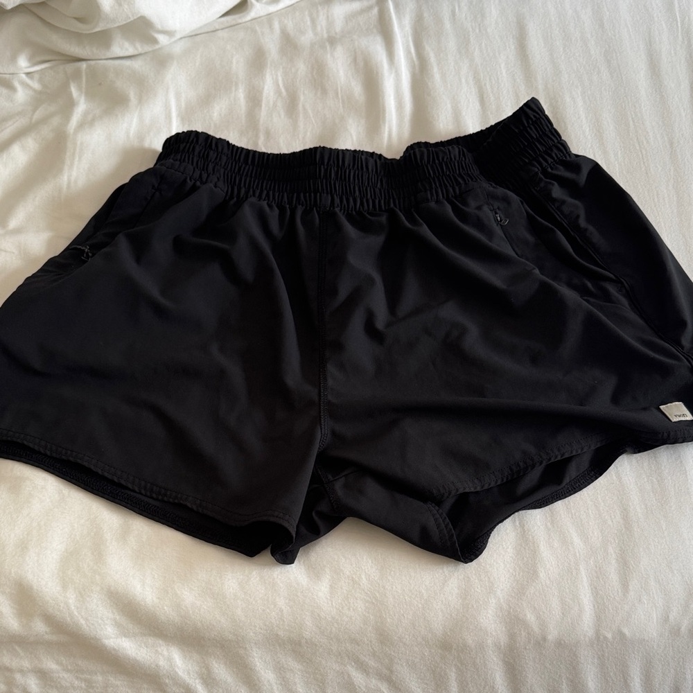 Vuori Women's Black Athletic Shorts